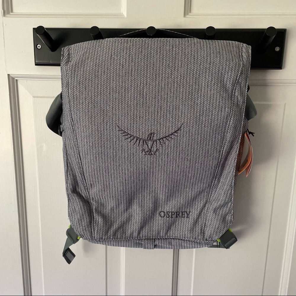 Osprey bag, grey, NWT